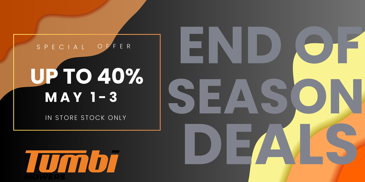 End-of-Season Deals Are Here – 3 Days Only!