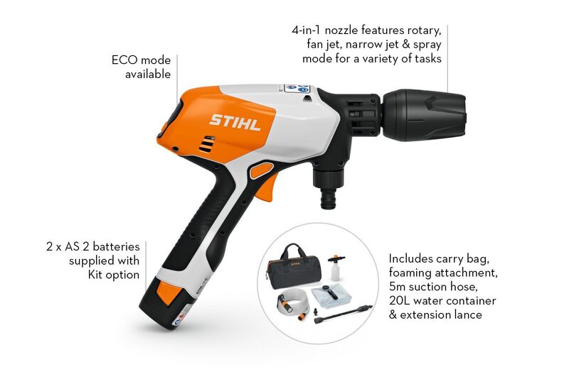 RCA 20.0 SET Battery pressure washer